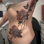 Roses on ribs